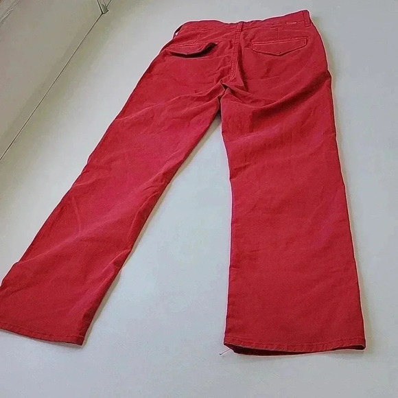 MOTHER The Tomcat Prep Jeans Poppy Red Killing Time - Picture 10 of 13